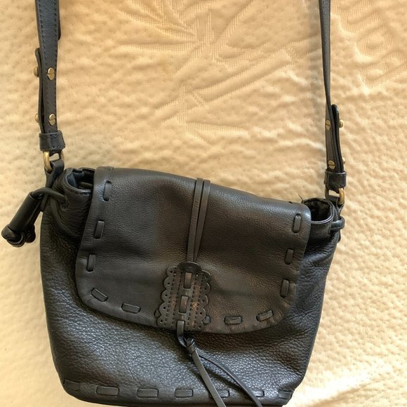 Sanctuary Handbags - Sanctuary Black Leather Crossbody